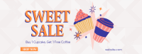 Sweet Cafe Sale Facebook Cover Image Preview