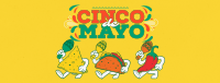 Cinco De Mayo Mascot Celebrates Facebook Cover