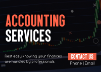 Accounting Services Postcard