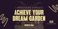 Dream Garden Twitter Post