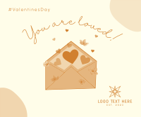 Valentine Envelope Facebook Post