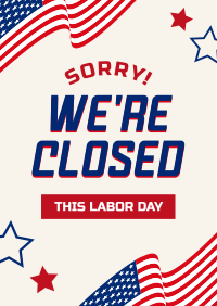 Labor Day Hours Flyer