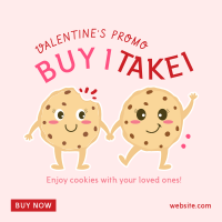 Valentine Cookies Instagram Post