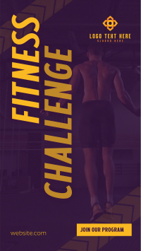 Fitness Challenge TikTok Video