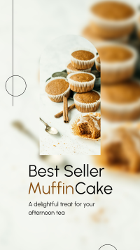 Best Seller Muffin Instagram Story