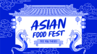 Oriental Restaurant Facebook Event Cover