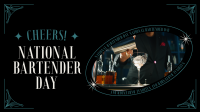 Bartender Day Greeting Animation