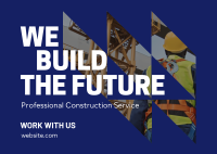 Construct the Future Postcard