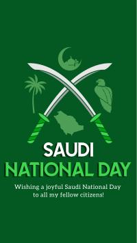 Saudi Day Symbols Instagram Reel