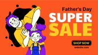 Tie My Hair Dad Sale Facebook Event Cover