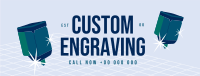 Custom Engraving Facebook Cover Design
