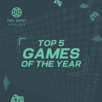 Top games of the year Instagram Post Image Preview