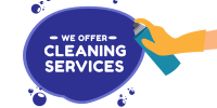 We Offer Cleaning Services Twitter Post