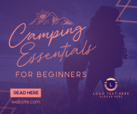 Your Backpack Camping Needs Facebook Post