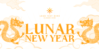 Oriental Lunar New Year Twitter Post