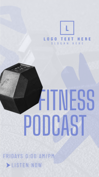 Modern Fitness Podcast Facebook Story