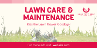 Lawn Care and Maintenance Twitter Post