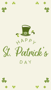 Happy St. Patrick's Facebook Story