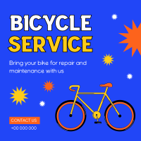 Plan Your Bike Service Instagram Post