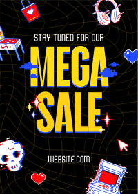 Glitch Game Sale Poster