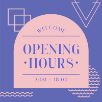 New Opening Hours Instagram Post