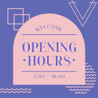 New Opening Hours Instagram Post Image Preview