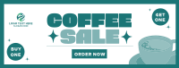 Trendy Coffee Shop Sale Facebook Cover