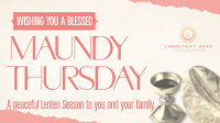 Greeting Lenten Season Animation