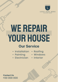 Your House Repair Flyer