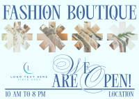 Fashion Boutique Postcard example 4