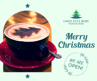 Christmas Coffee Facebook Post