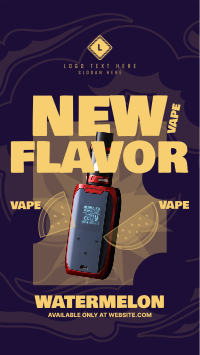 New Flavor Alert Facebook Story