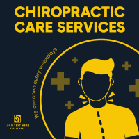 Chiropractic Care Instagram Post