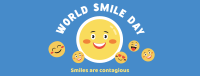 Emoticons Smile Day Facebook Cover