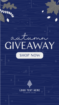 Autumn  Giveaway Promo Instagram Reel Image Preview