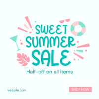 Sweet Summer Sale Instagram Post