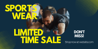 Sportwear Promo Twitter Post