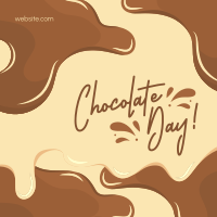 Chocolatey Puddles Instagram Post