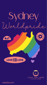 Pride Stickers Facebook Story