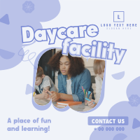 Cute Daycare Facility Instagram Post