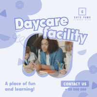 Cute Daycare Facility Instagram Post