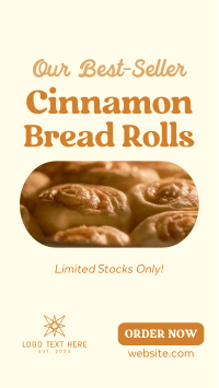 Best-seller Cinnamon Rolls Instagram Reel