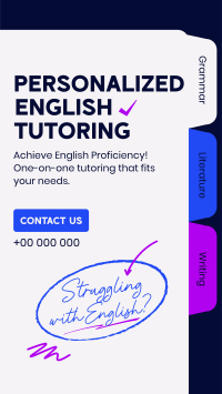 Private Tutor English Instagram Reel