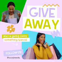 Quirky Giveaway Special Instagram Post Design