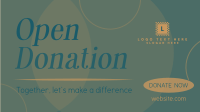 Together, Let's Donate Facebook Event Cover