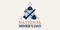 Miner's Day Badge Twitter Post