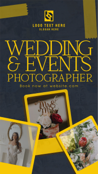 Rustic Wedding Photographer Instagram Story