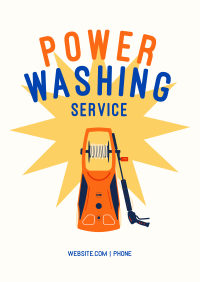 Power Washing Service Flyer