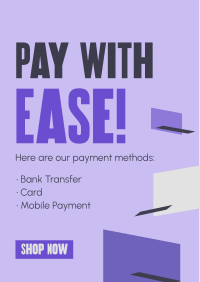 Minimalist Online Payment Flyer