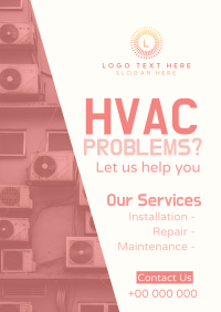 Affordable HVAC Services Flyer